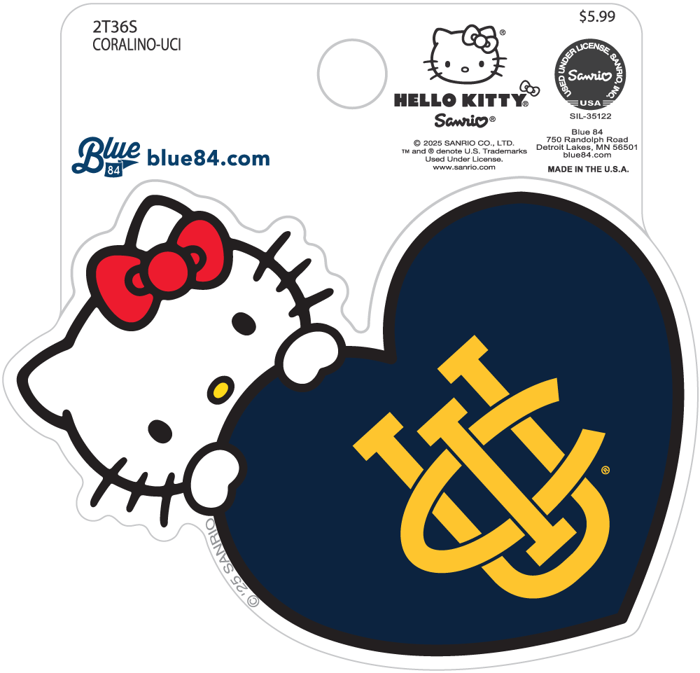 UCI x Hello Kitty Corilino Sticker