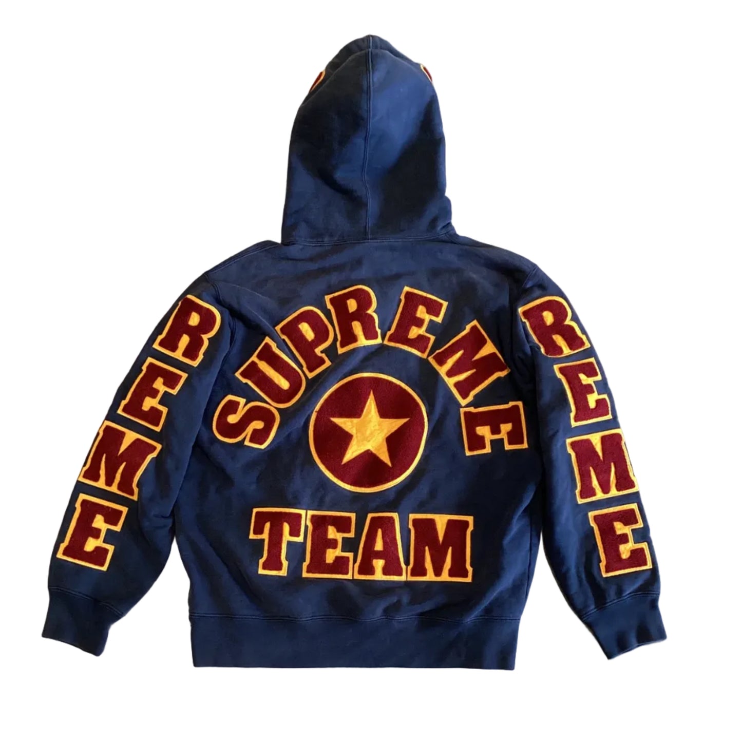 USED Supreme SS22 Team Chenille Hoodie