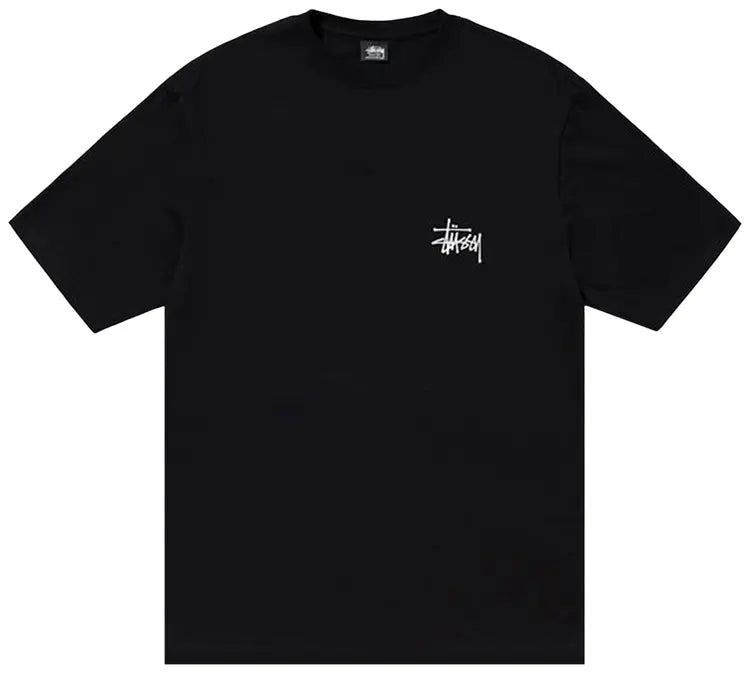 Stussy Basic Logo Tee Black