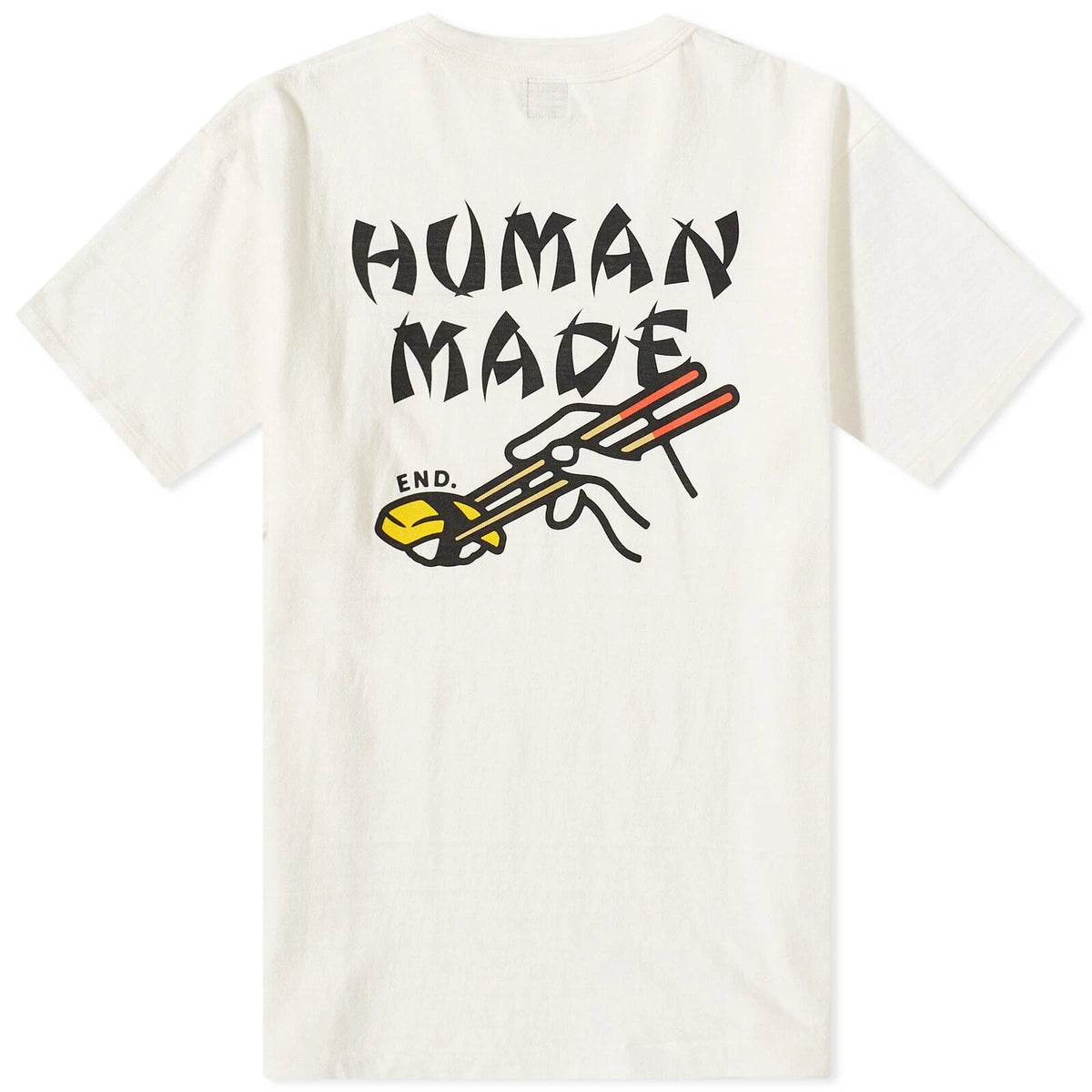 END. X Human Made Sushi Tee White