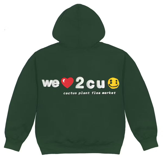 Cactus Plant Flea Market x Mcdonalds We Love 2 C U Hoodie (F&F)