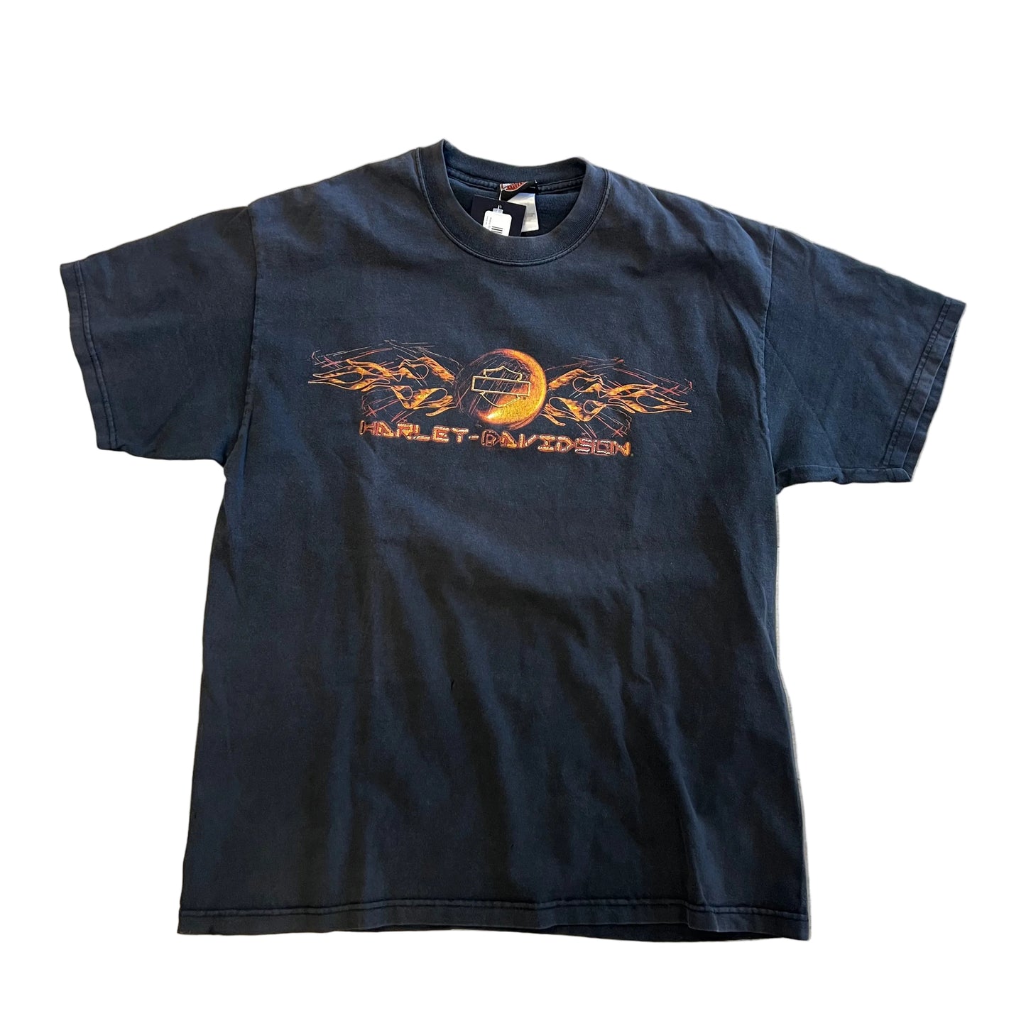 Vintage Harley Davidson Alamo City Tee Black