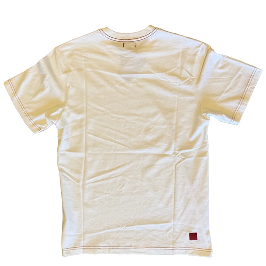 Clot Afternoon Contrast Stitch Tee