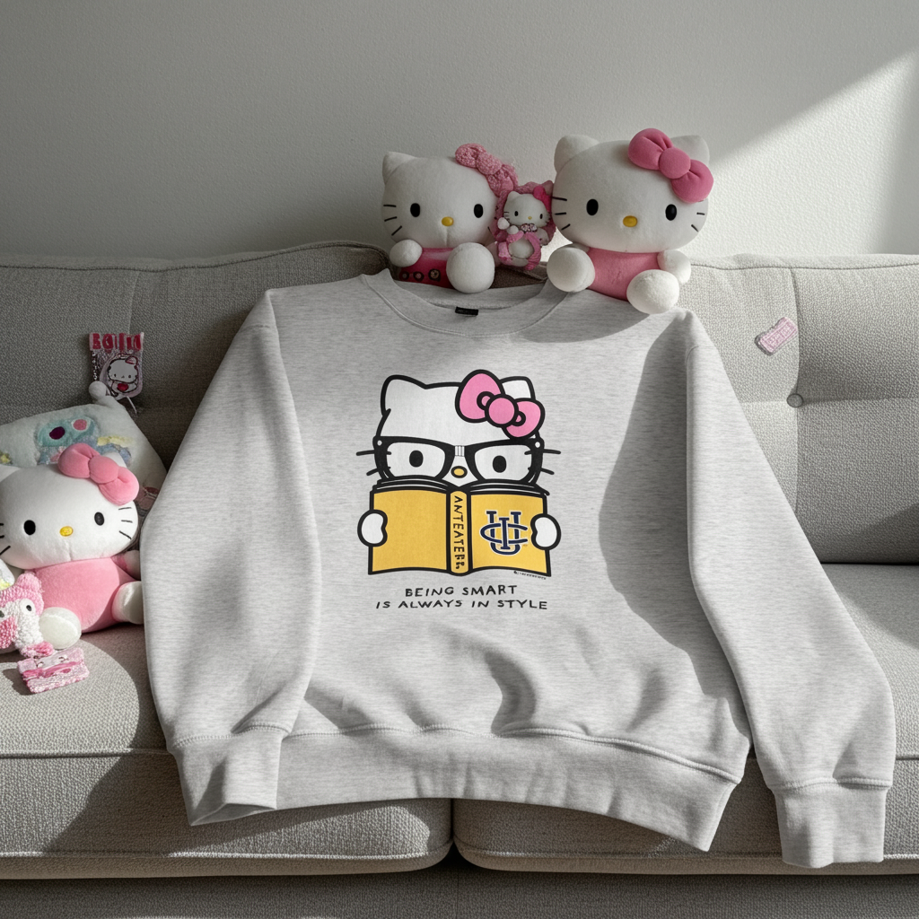 UCI x Hello Kitty Always In Style Crewneck
