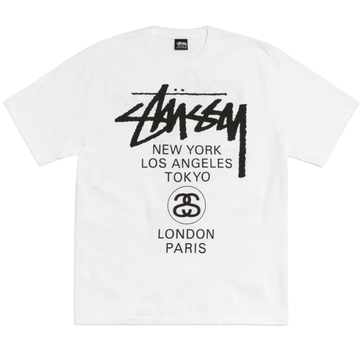 Stussy World Tour Tee White