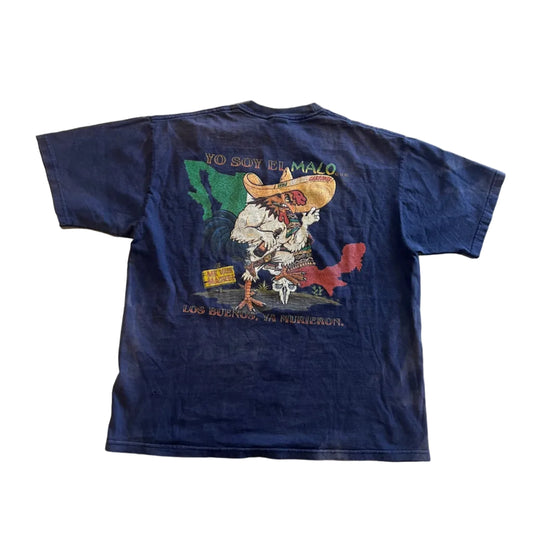Vintage Soy El Mano Tee Navy