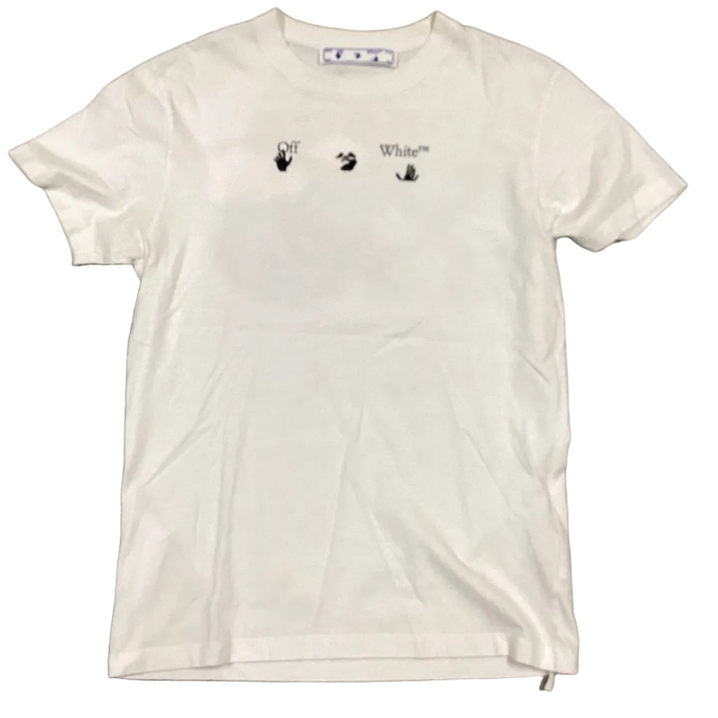 USED OFF-WHITE Peace Worldwide T-Shirt