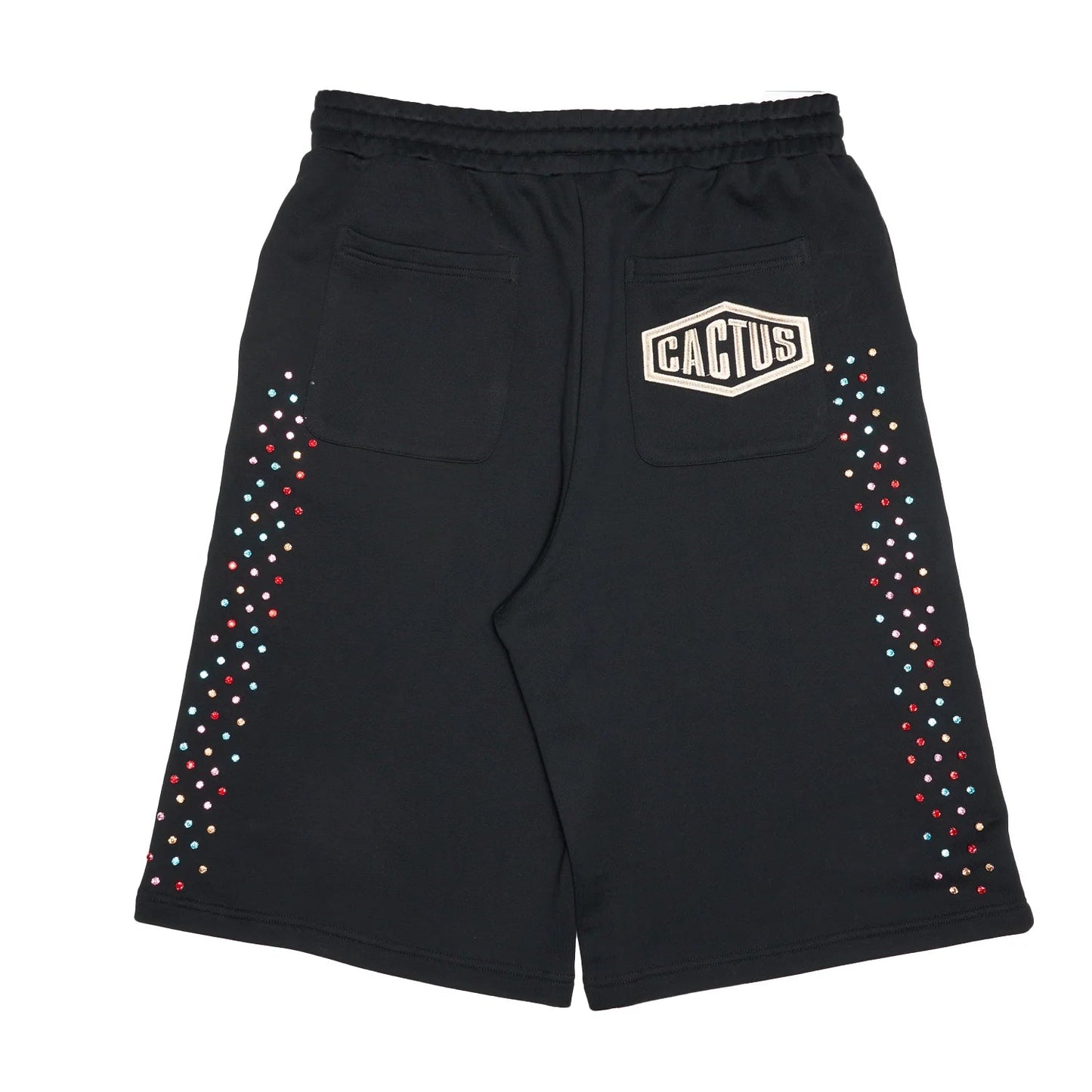 AZVA Studded Sweat Shorts