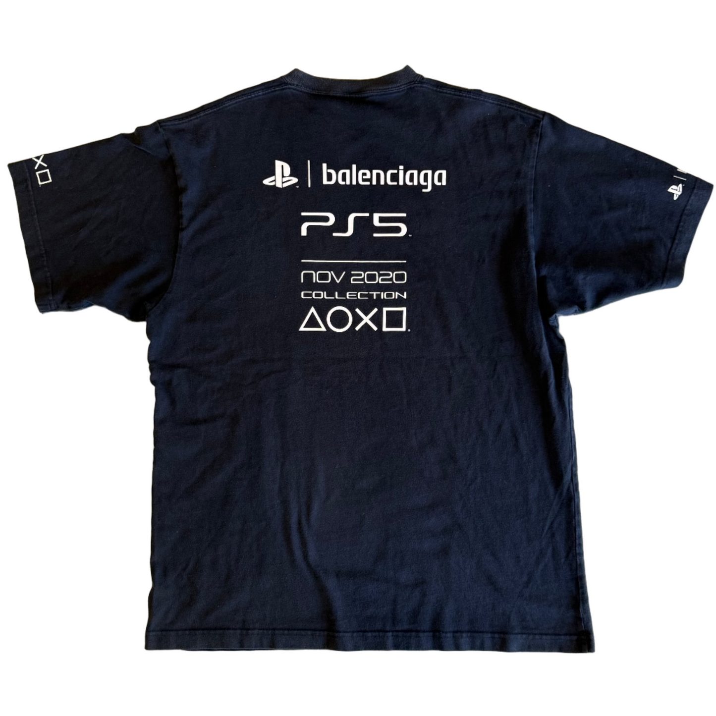 USED Blaneciaga x PlayStation Tee