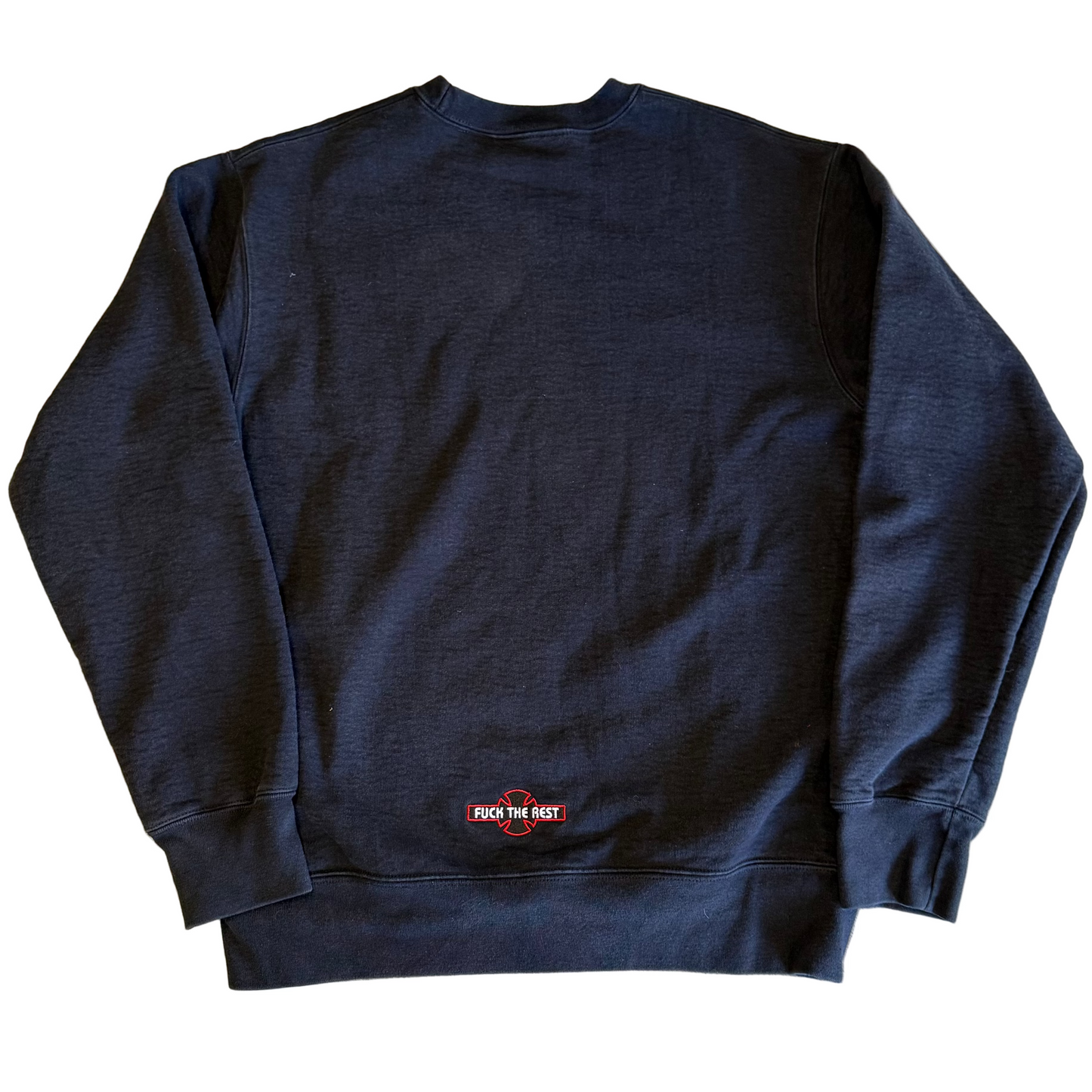 USED Supreme Independent F*ck The Rest Crewneck