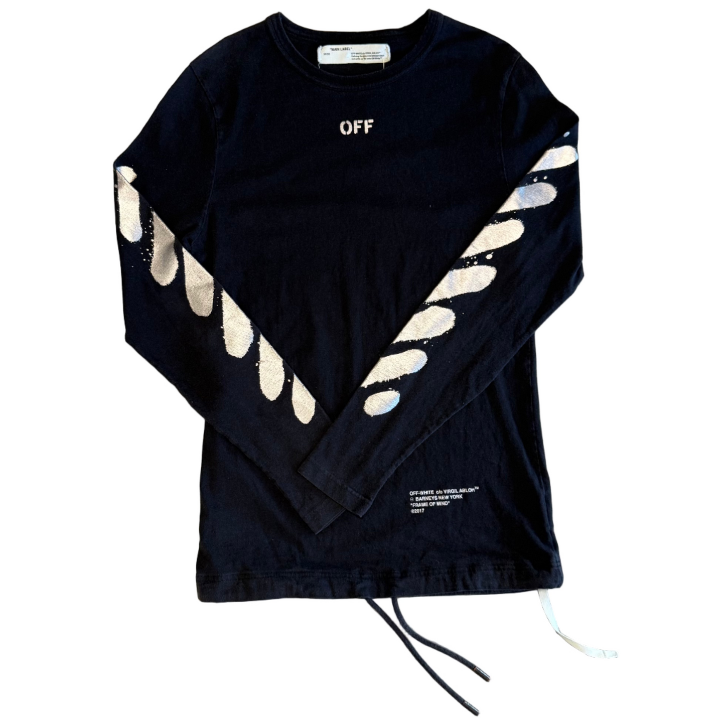 USED Off-White Frame Of Mind LS Tee