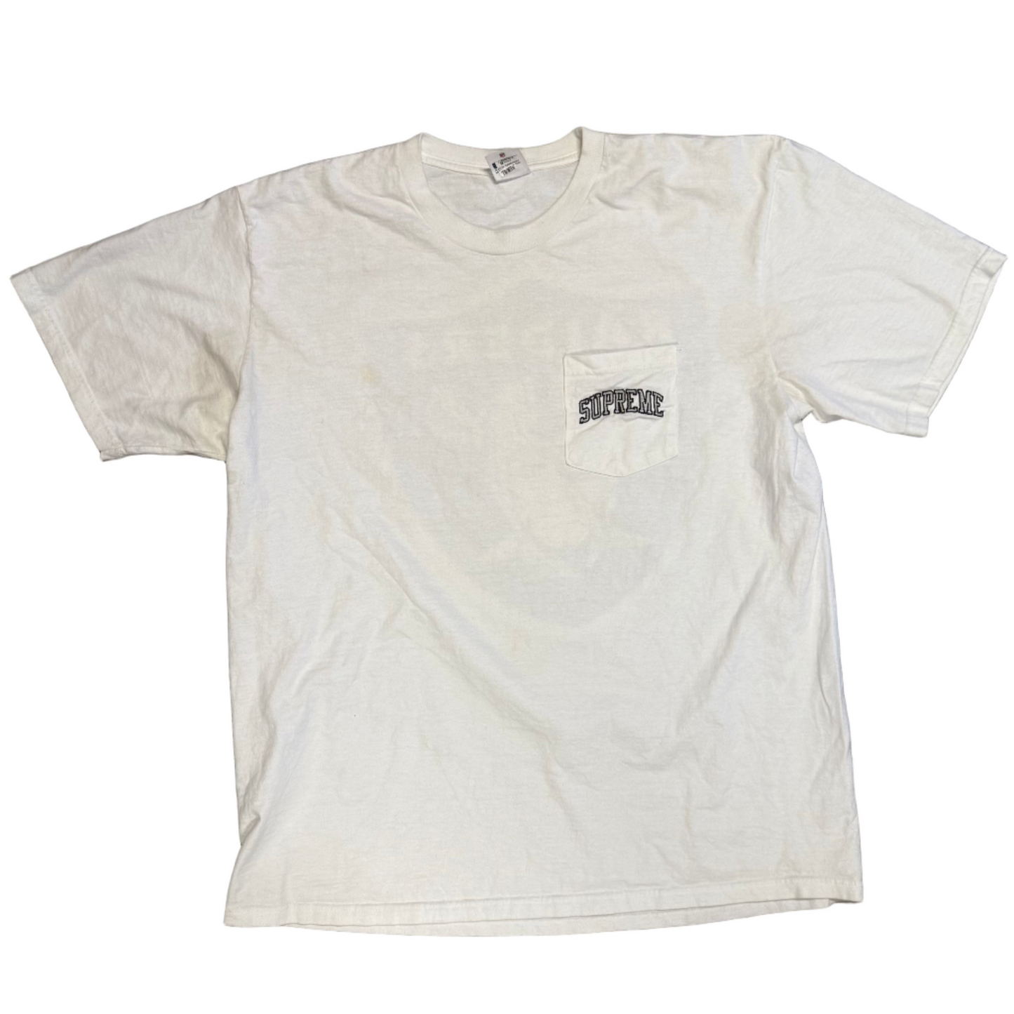 USED Supreme x NFL Raiders Pocket Tee