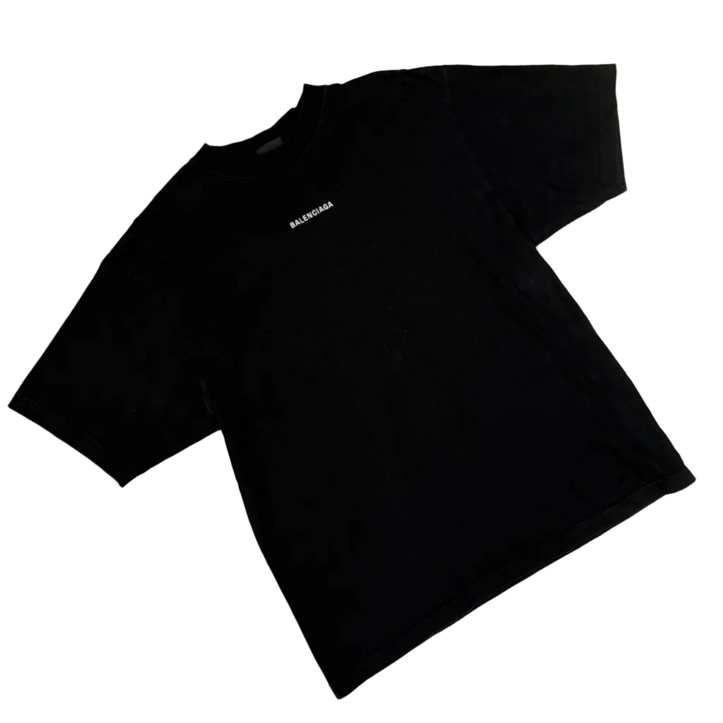 USED Blaenciaga Logo-Detail Tee