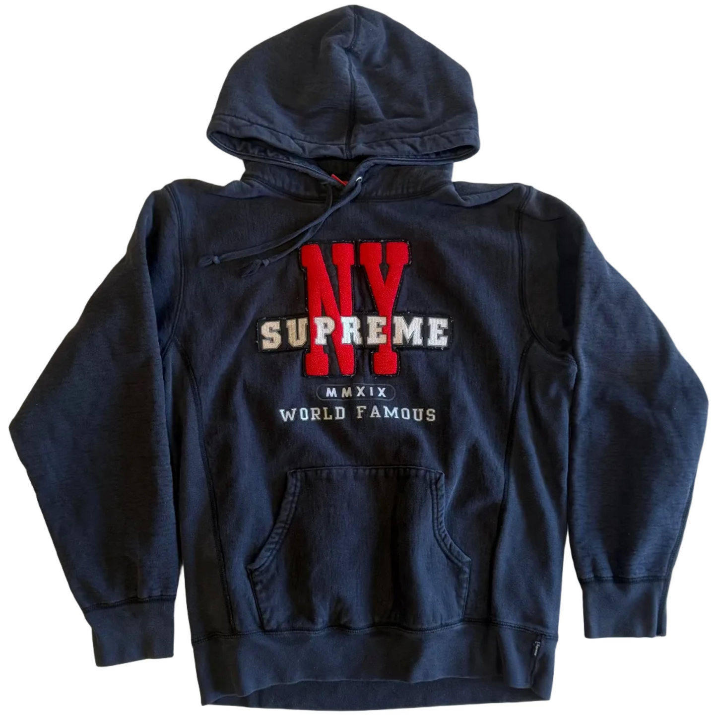 USED Supreme FW19 NY Hoodie