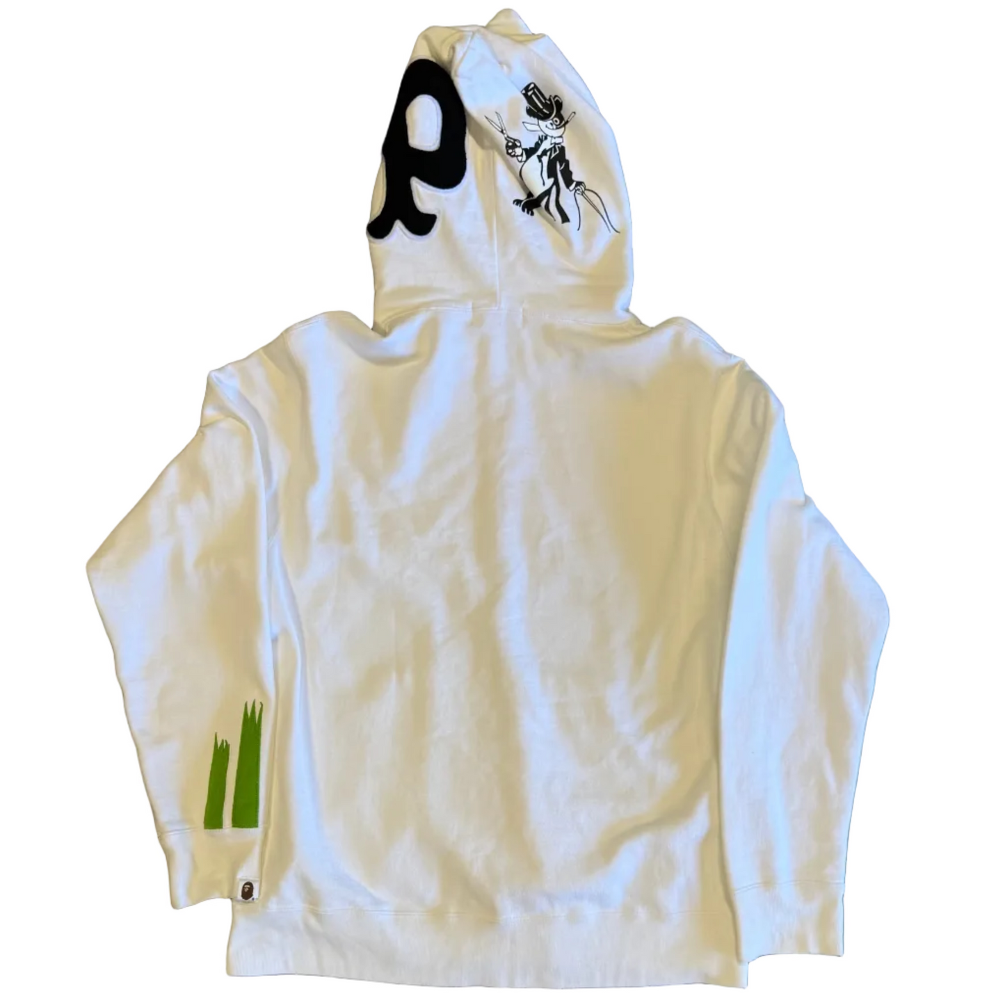 USED BAPE Panda Full Zip Hoodie