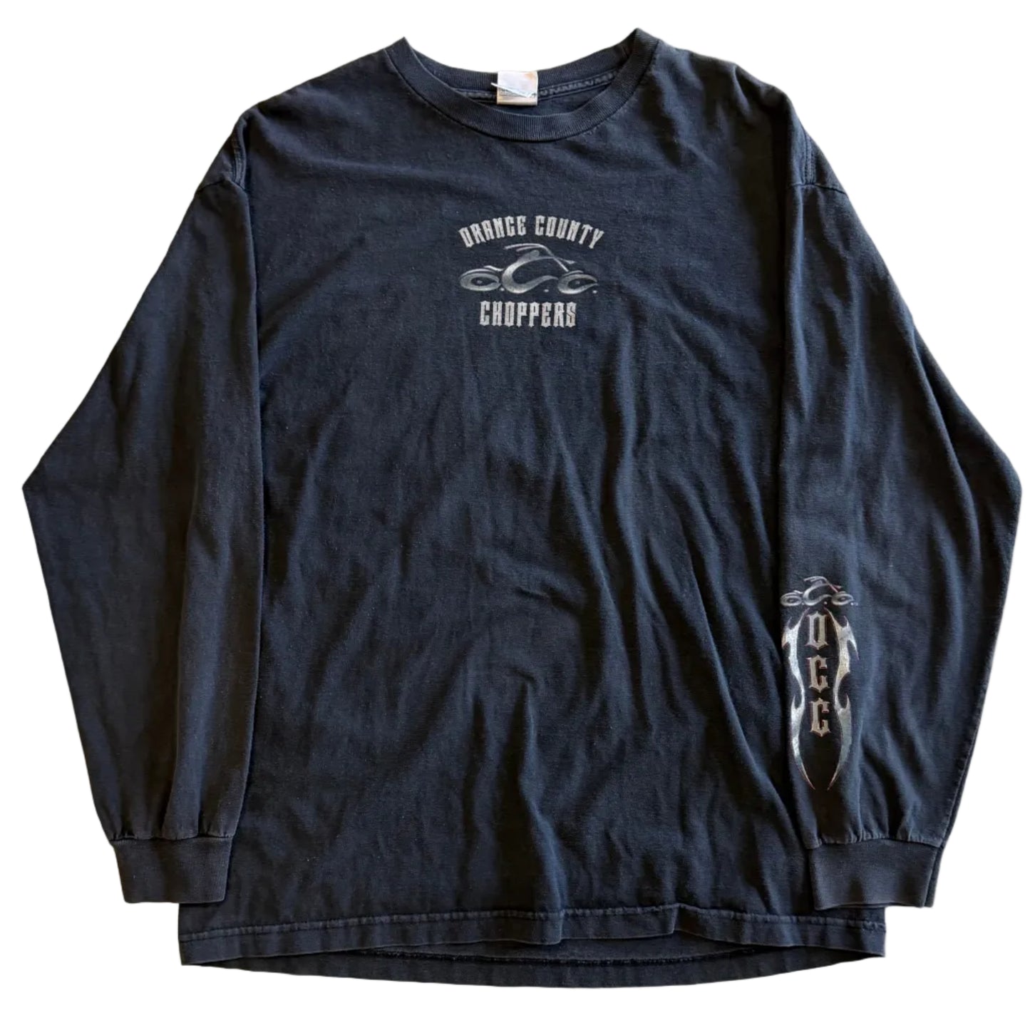 USED OC Choppers Sleeve Hit LS Tee