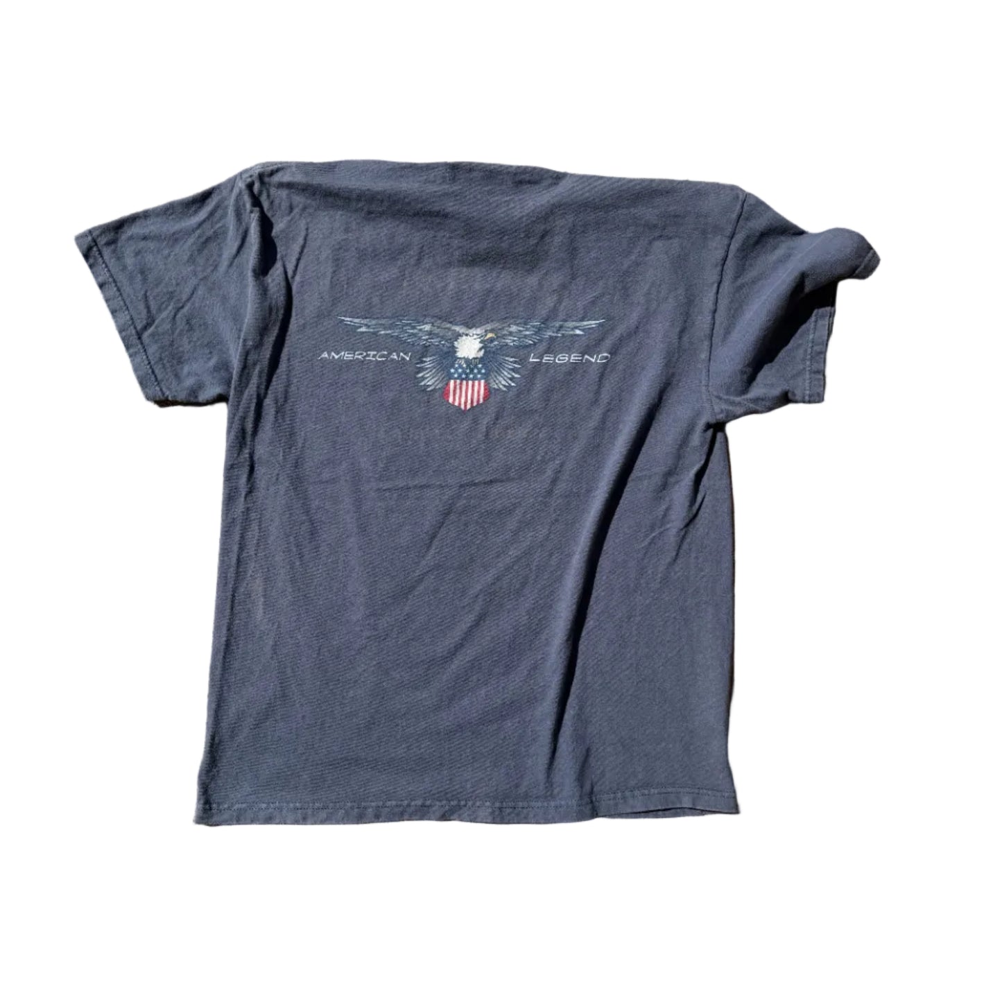 Vintage Harley Lakeland Tee Blue