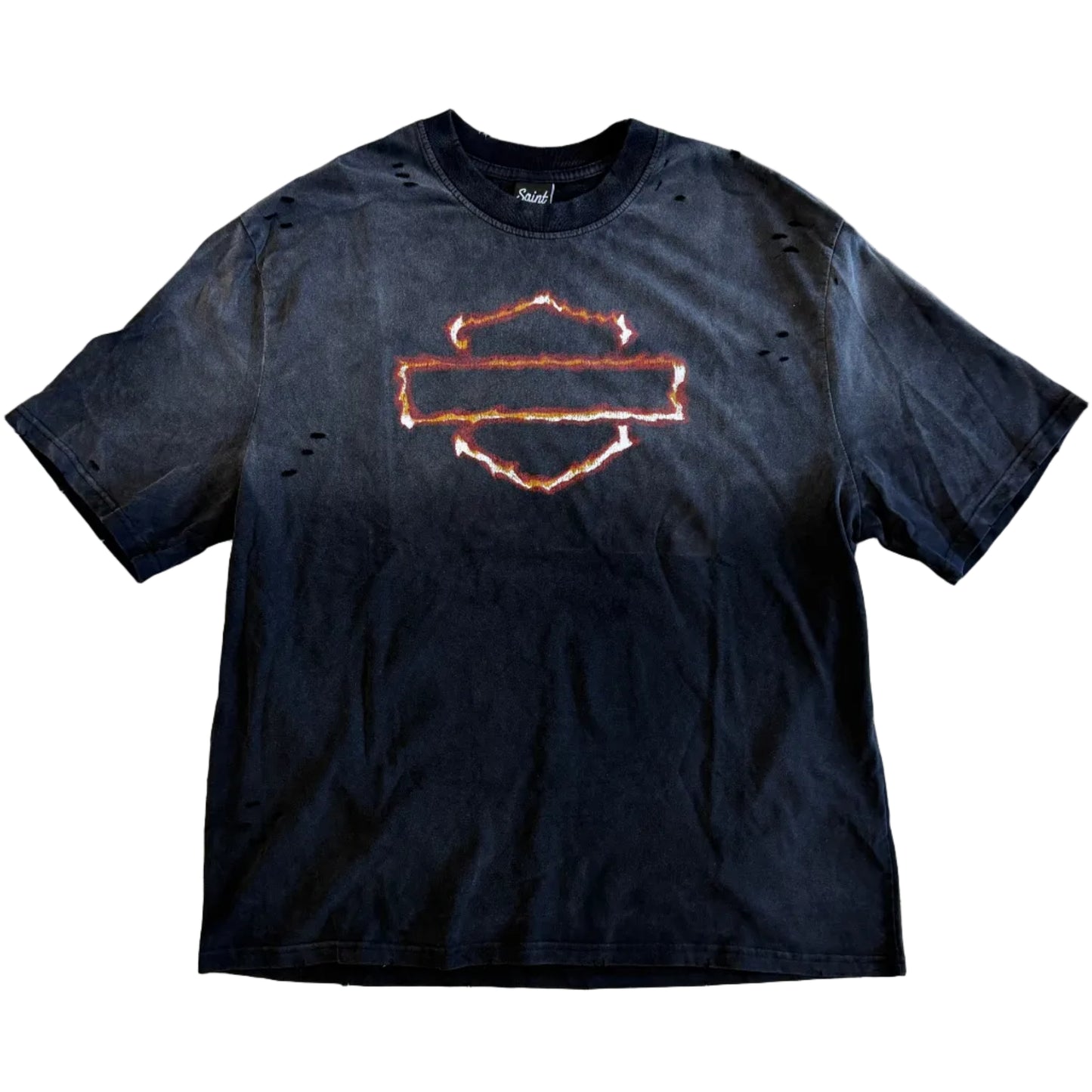 West Coast Choppers HD Tee Faded Black