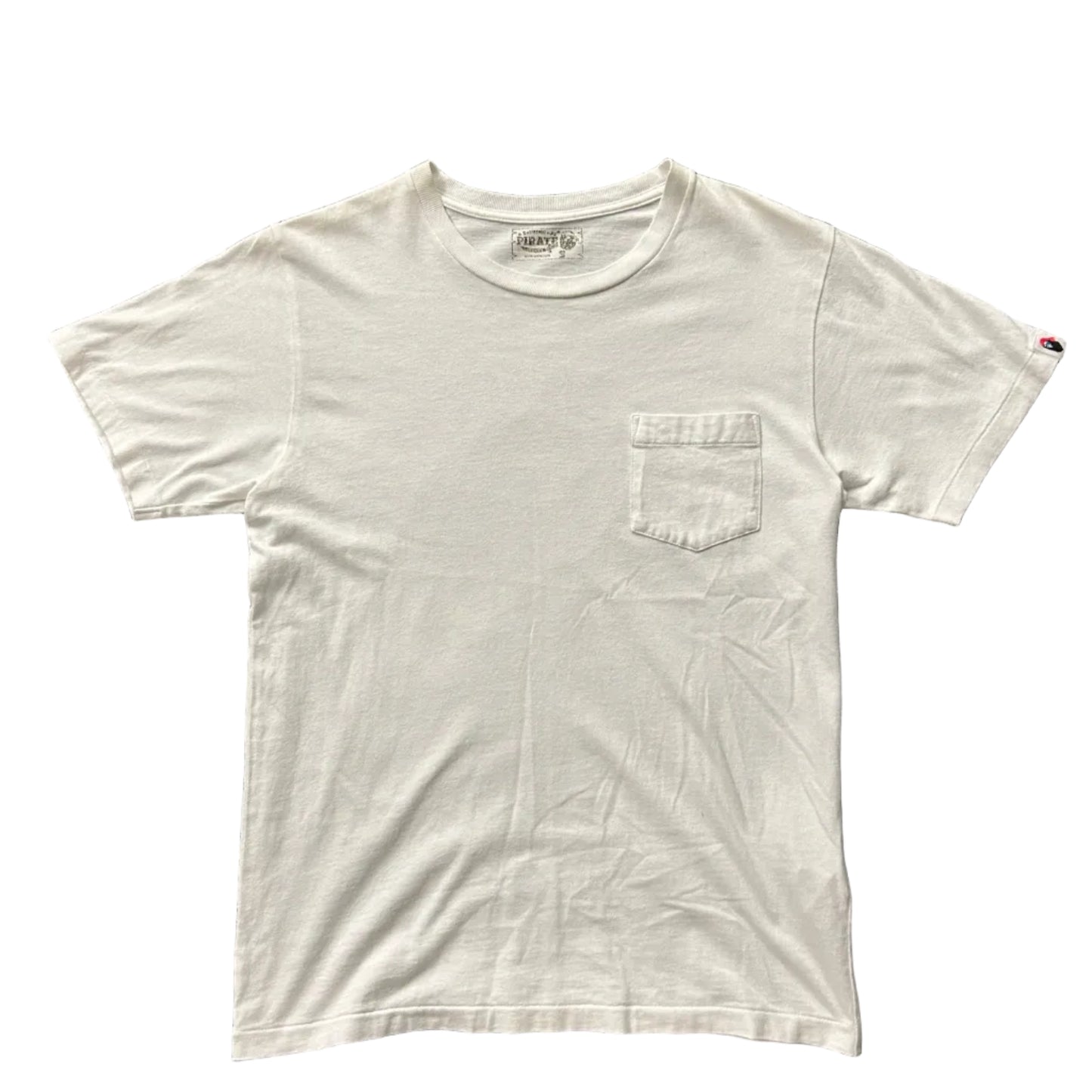 USED Bape Pirate Tee White