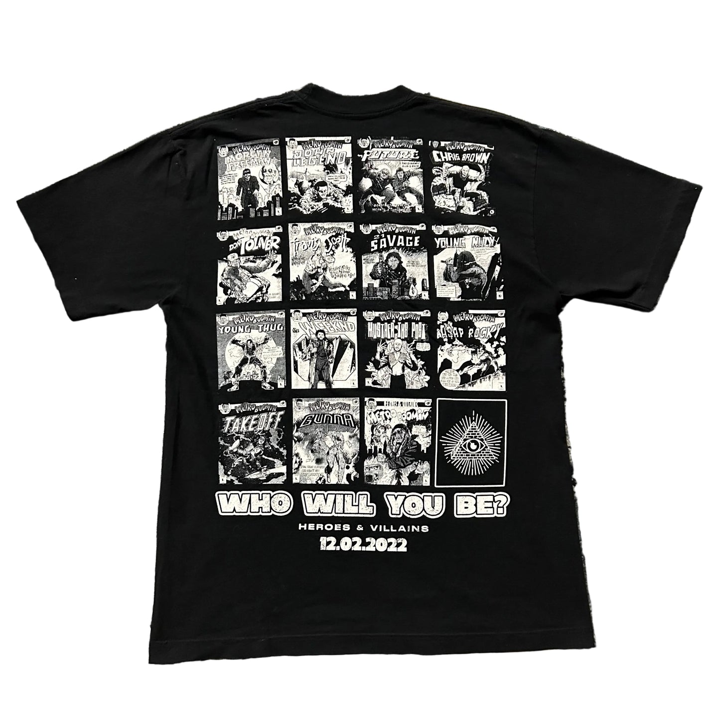 USED Metro Young Thug Tee Black