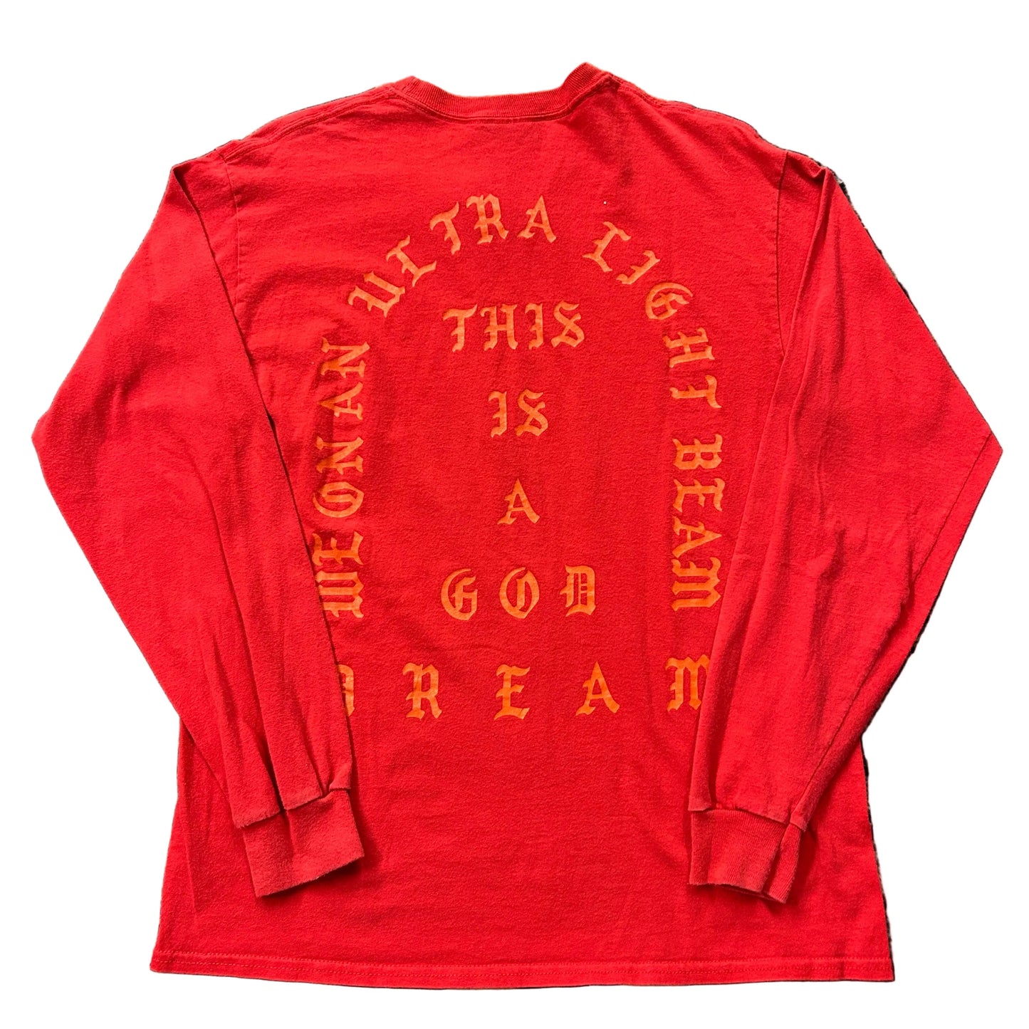 USED Kanye West Pablo LS Red