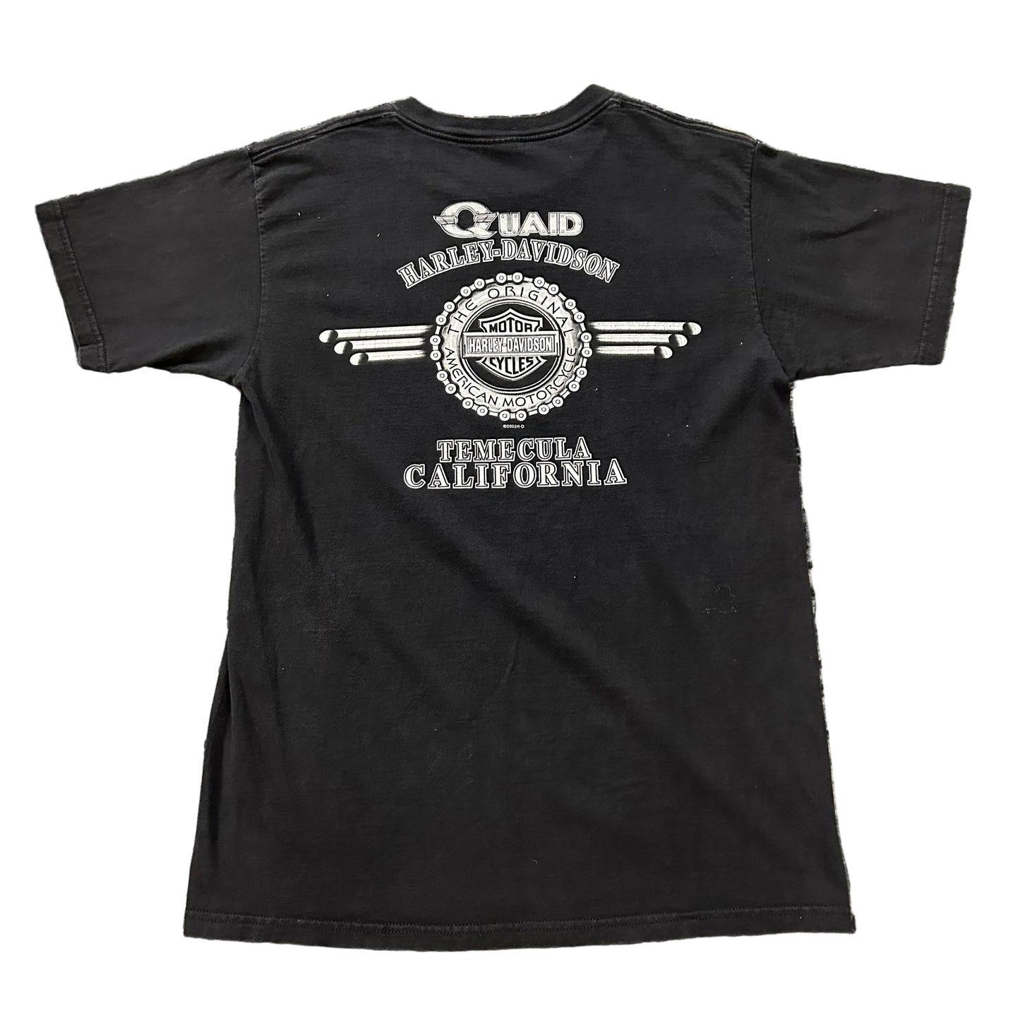 USED 2002 Harley Quaid Tee Black