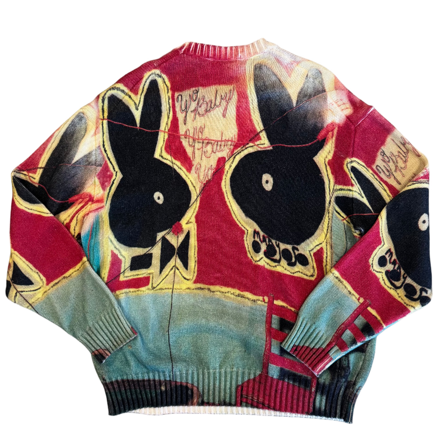 USED Supreme Yo Baby Sweater