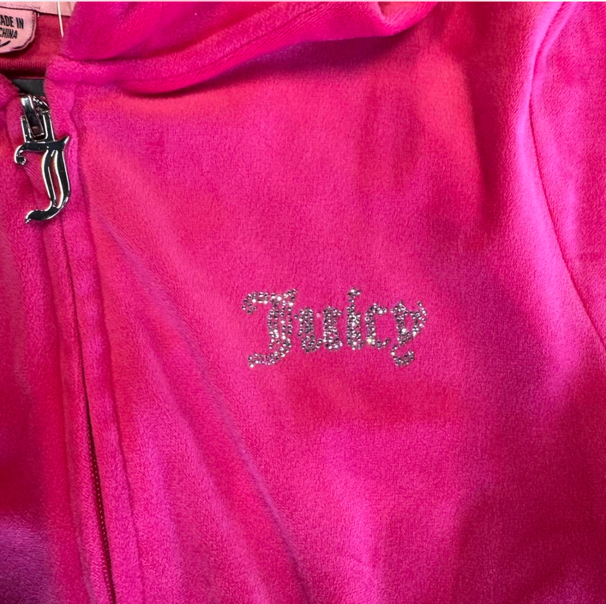 Juicy Couture Zip Velour