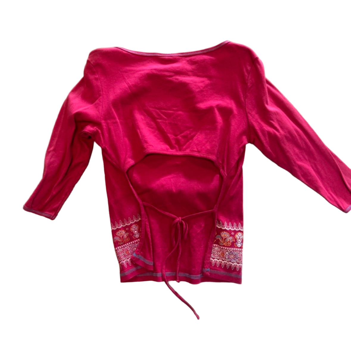 Vintage Y2k Xhilaration Long Sleeve Tie Back