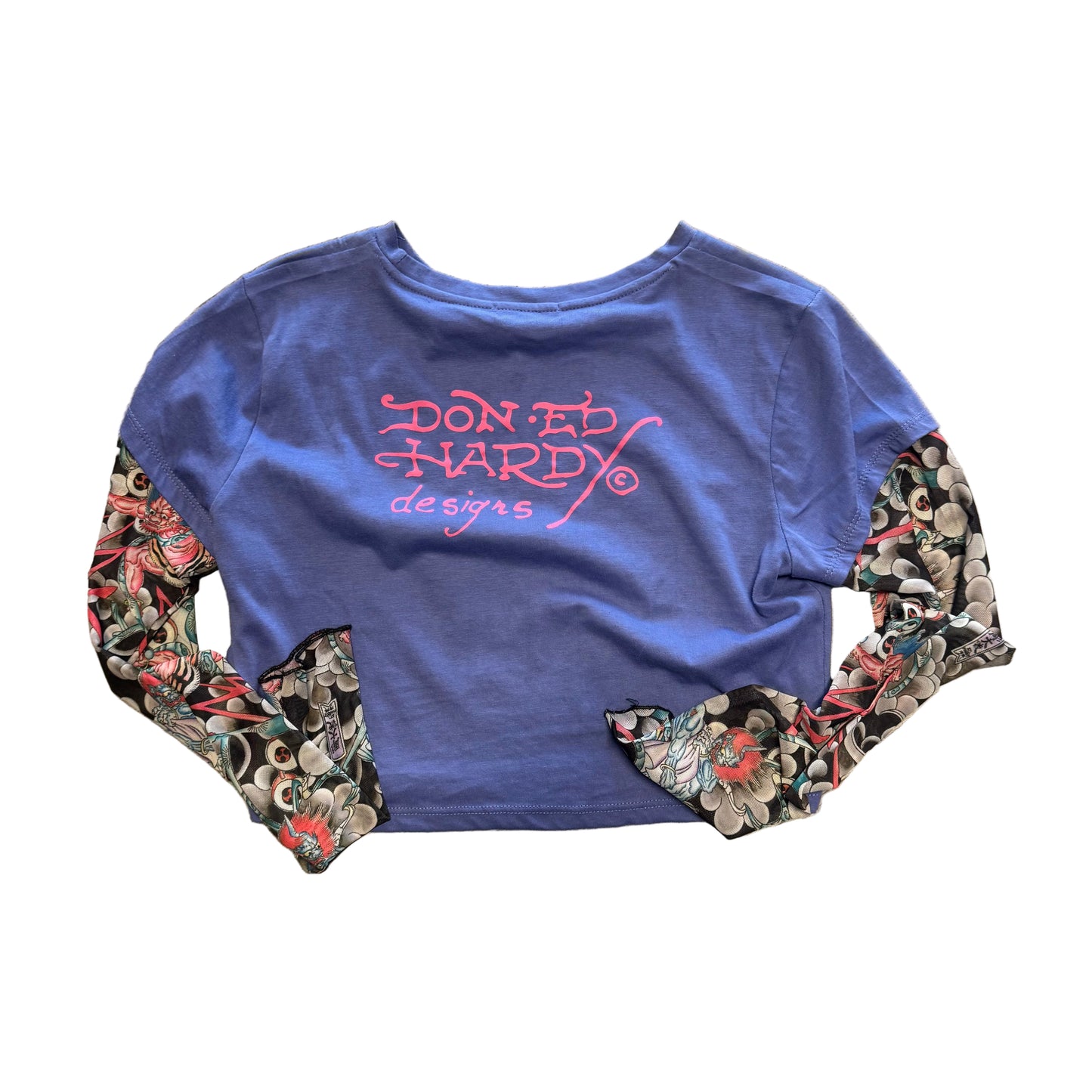 Vintage Ed Hardy Mesh Long Sleeve