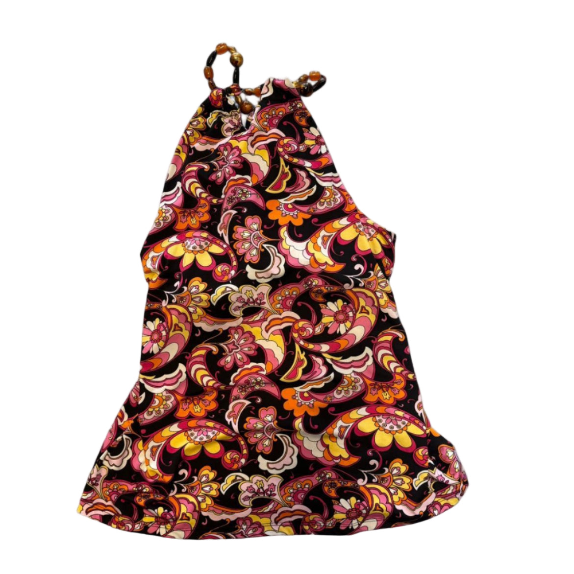 Vintage INC High Neck Bead Top