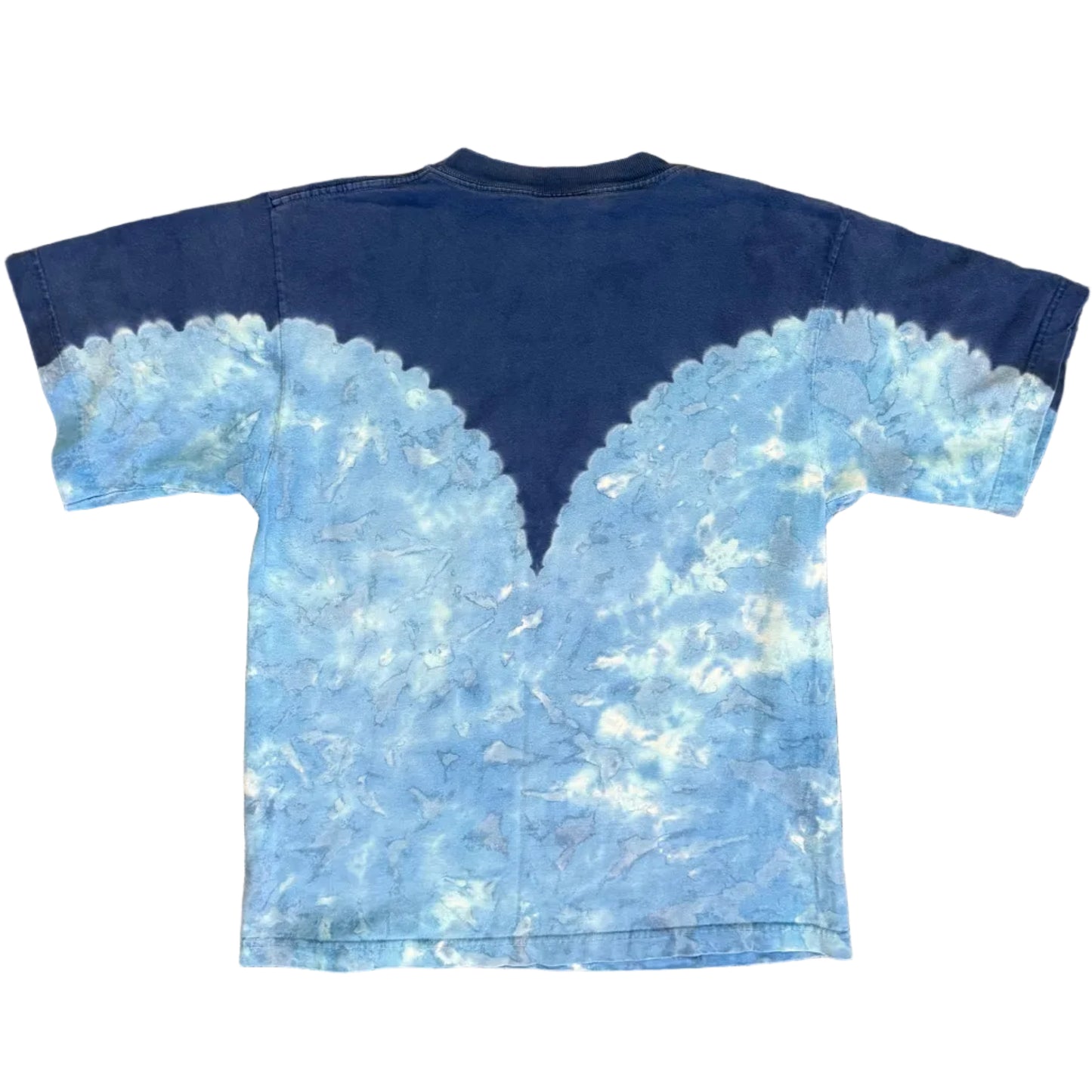 Vintage Gyarados Pokemon AOP Tee Blue