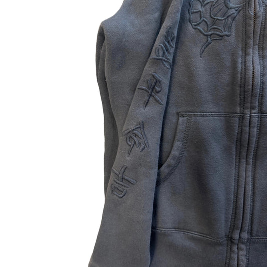 Vintage Forever 21 Butterfly Zip