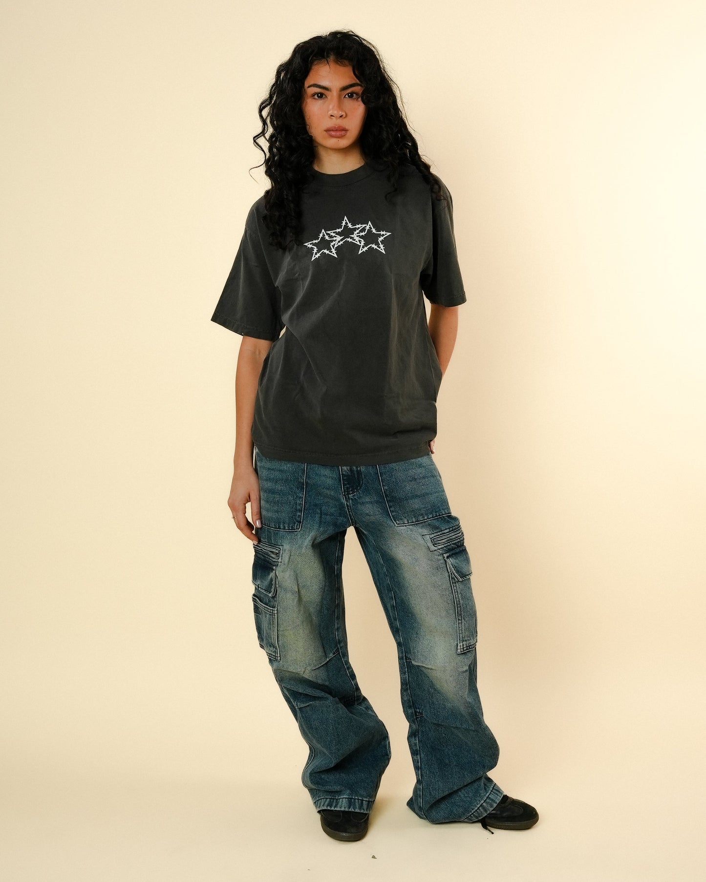 INCORPORATED TEE - WASHED BLACK