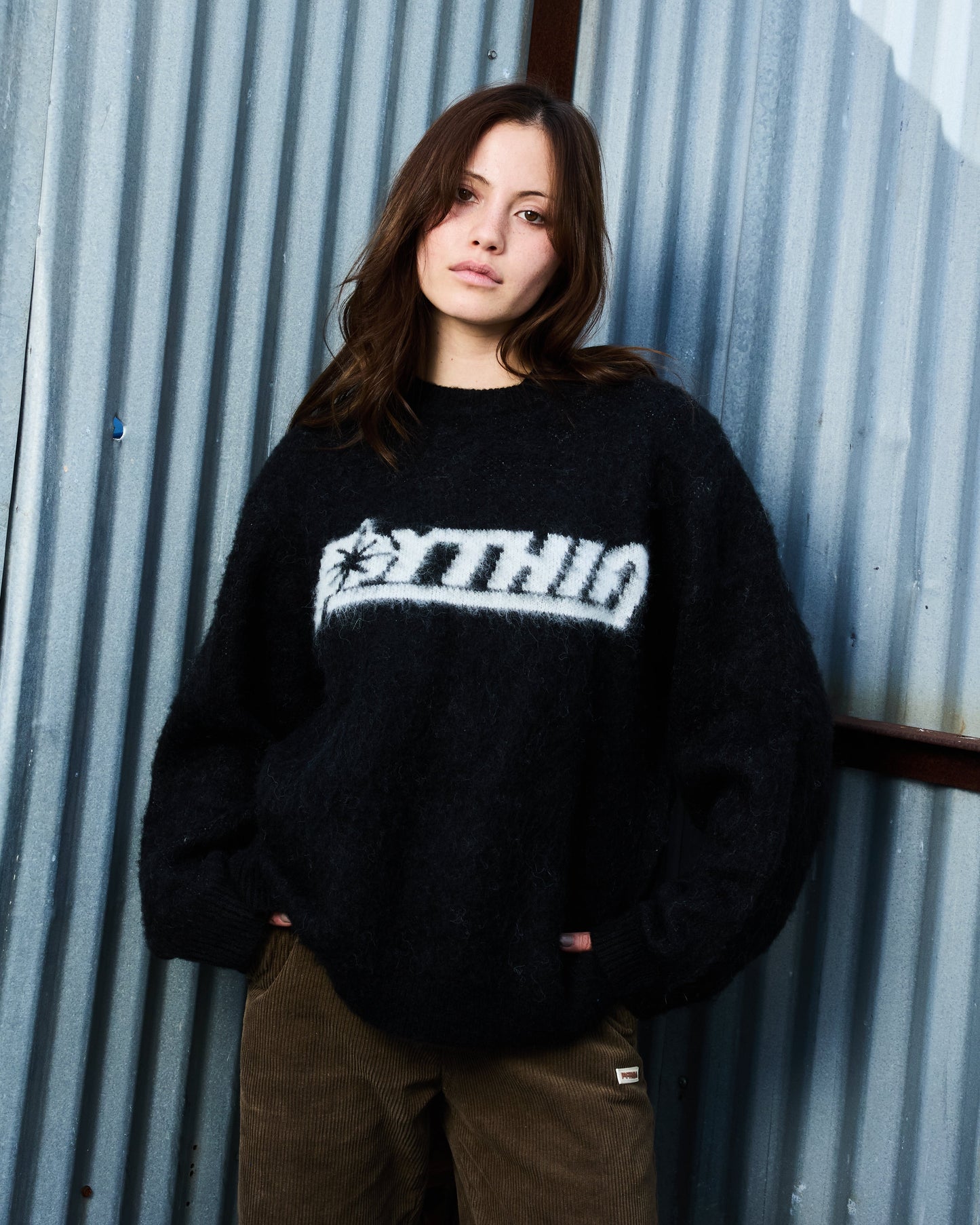MOHAIR KNIT SWEATER