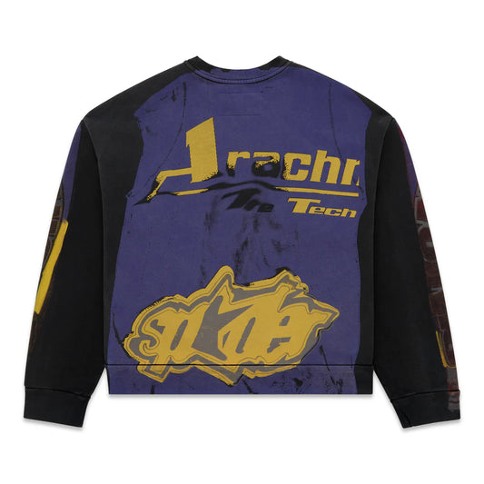 Sp5der TROMPE-L’ŒIL CREWNECK