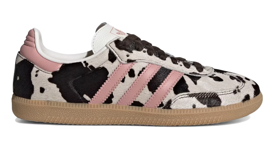 Samba OG WMNS "Cow Print Dark Brown Wonder Mauve"