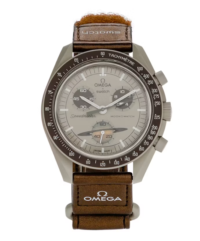 Swatch x Omega Bioceramic Moonswatch Mission to Saturn