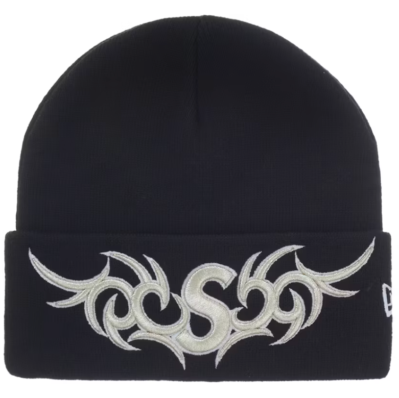 Supreme New Era Tribal S Logo Beanie