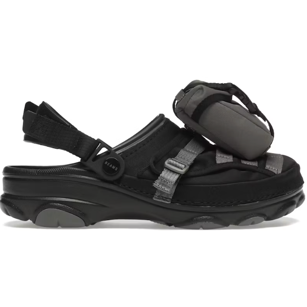 Crocs Bespoke Classic all-terrain Beams Outdoor Grey Black