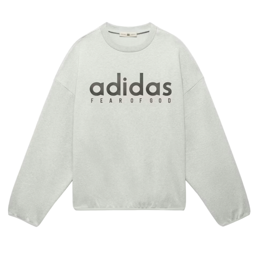 Adidas Fear Of God Cotton Fleece Crewneck