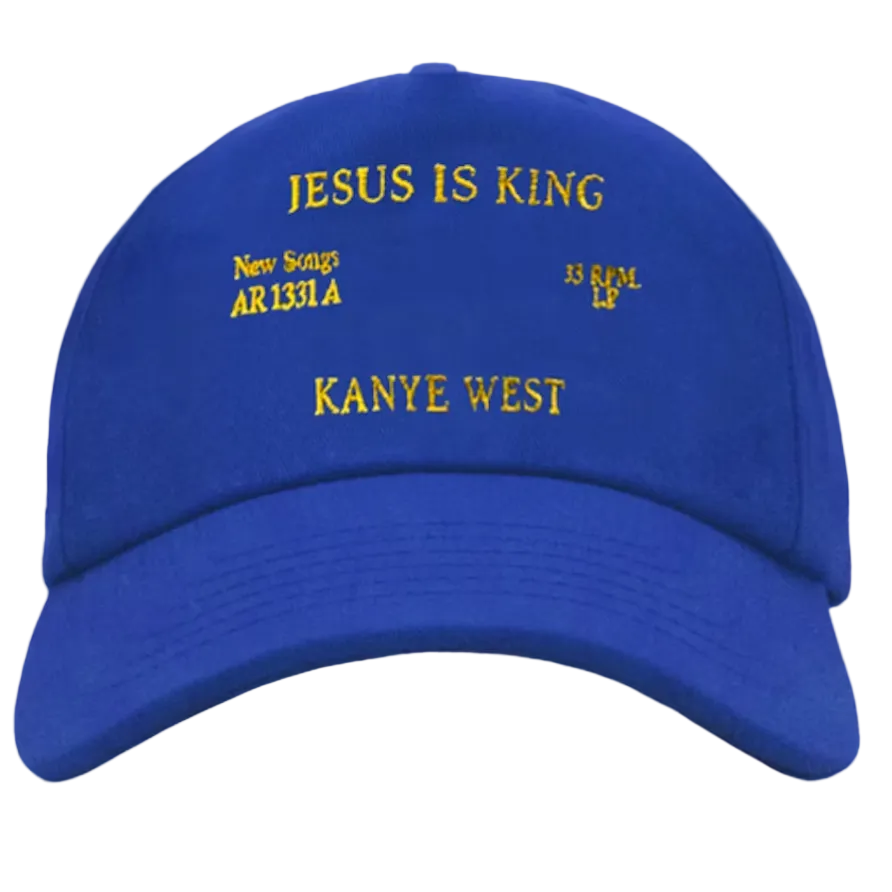 Jesus Is King Hat Royal