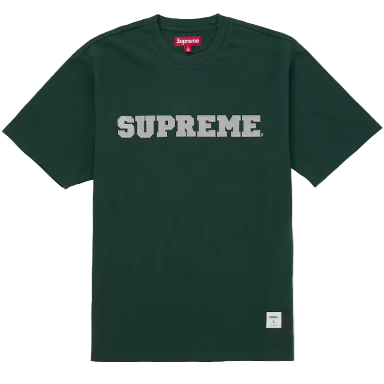 Supreme Collegiate Appliqué S/S Top Green