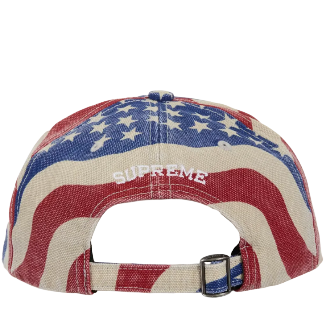 Supreme Pigment Coated S Logo 6-Panel Cap (SS26) Flag