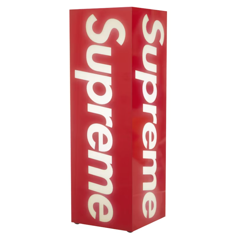 Supreme Box Logo Lamp Red