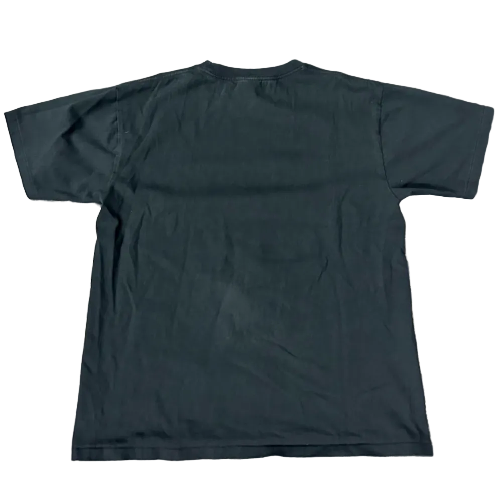 USED Bape BapeSta Head Black Logo Tee Black