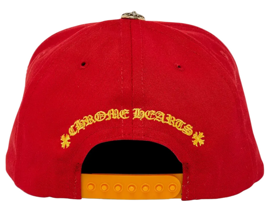Chrome Hearts Baseball Hat Red/Yellow