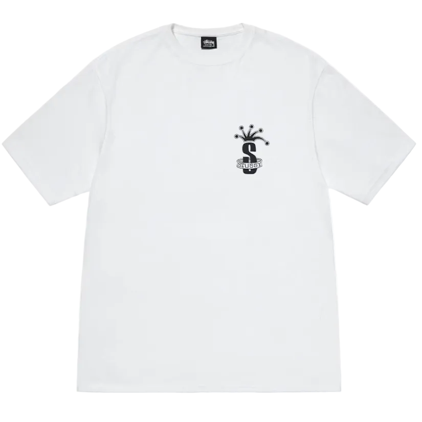 Stussy Crown Band Tee White
