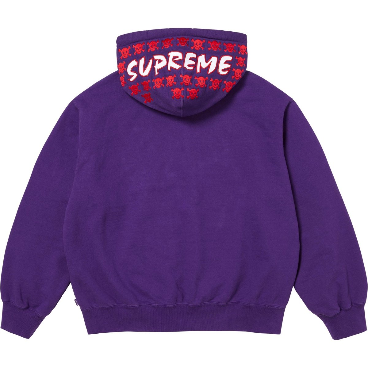 Supreme League Champs Zip Up Hooded Sweatshirt