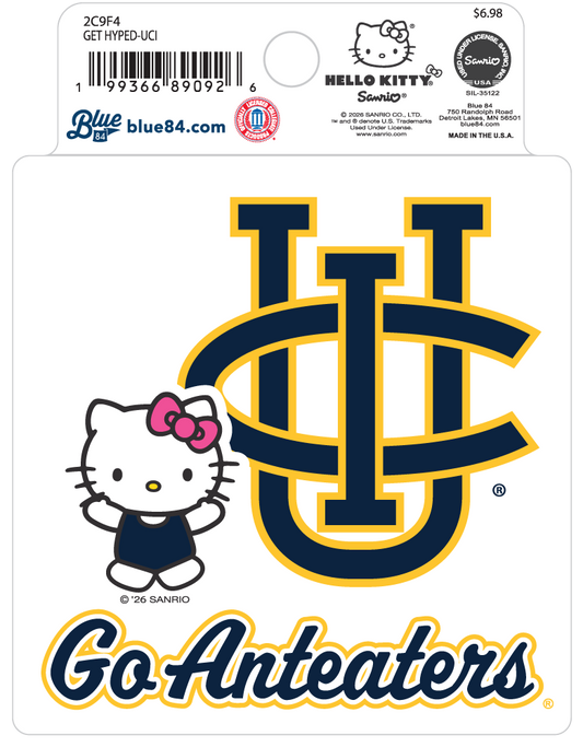 UCI x Hello Kitty Get Hyped Sticker